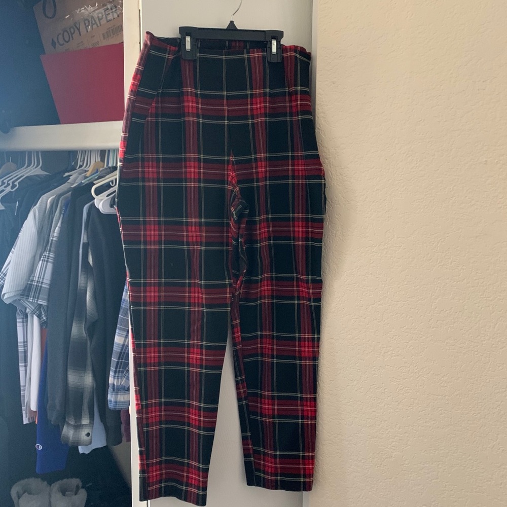 Plaid pants